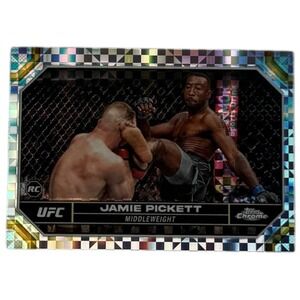 2024 Jamie Pickett RC Topps Chrome UFC X-Fractor Refractor‎ Rookie #34